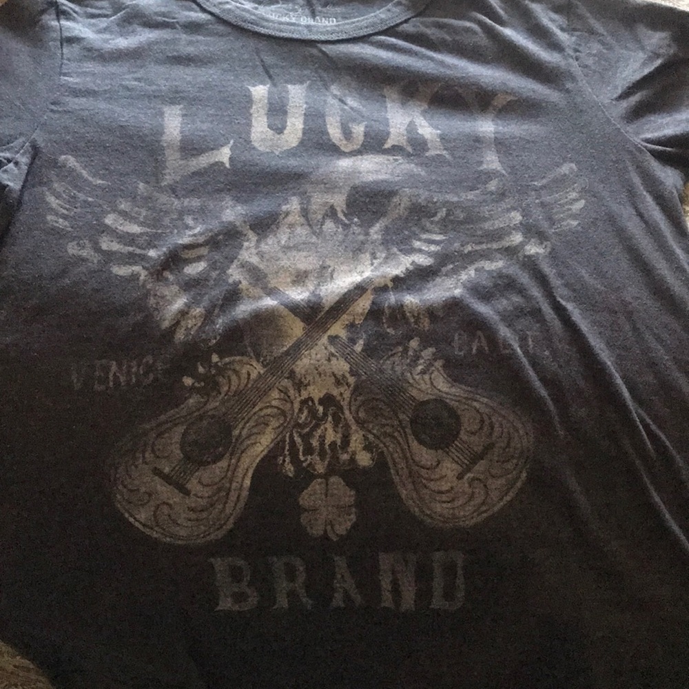 Boys Lucky Brand Tee. Barely worn